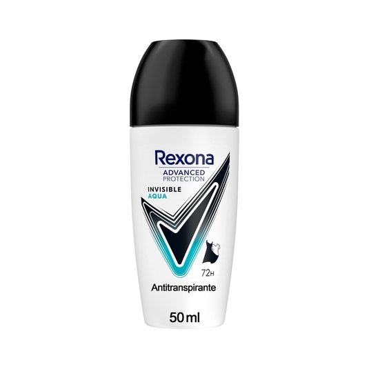 Desodorante Invisible Aqua Roll On 72H