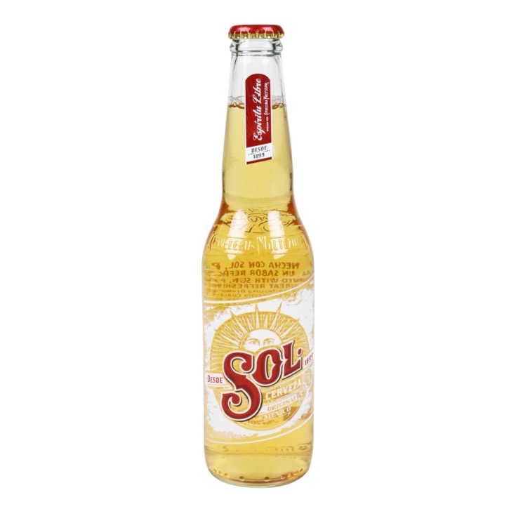 Cerveza rubia mexicana - Sol - 33cl