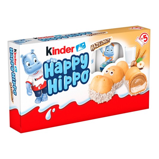 Happy hippo 5 uds - Kinder - 103,5g