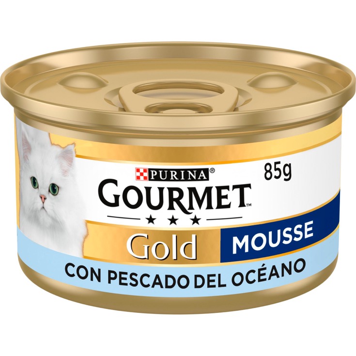 Paté para Gatos Pescado Océano Gold Mousse 85g