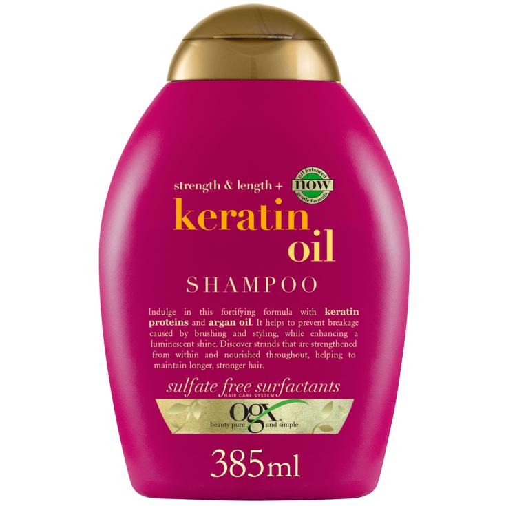 Champú anti-rotura Keratina Rosa OGX - 385ml