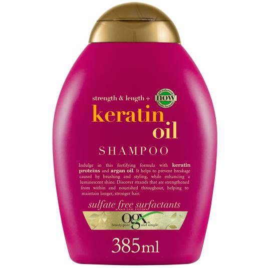 Champú anti-rotura Keratina Rosa OGX - 385ml