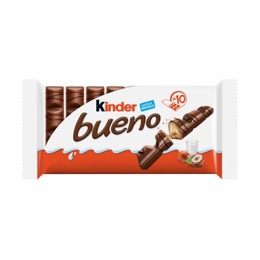 Barritas de chocolate con leche y avellanas - Kinder - 344g