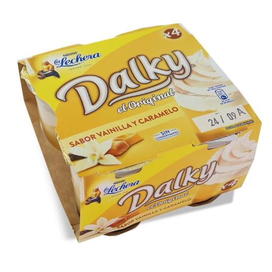 Copa de Vainilla con Caramelo - Dalky - 4x100g