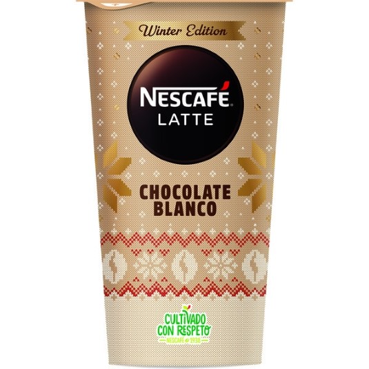 Café latte de chocolate blanco - 205ml