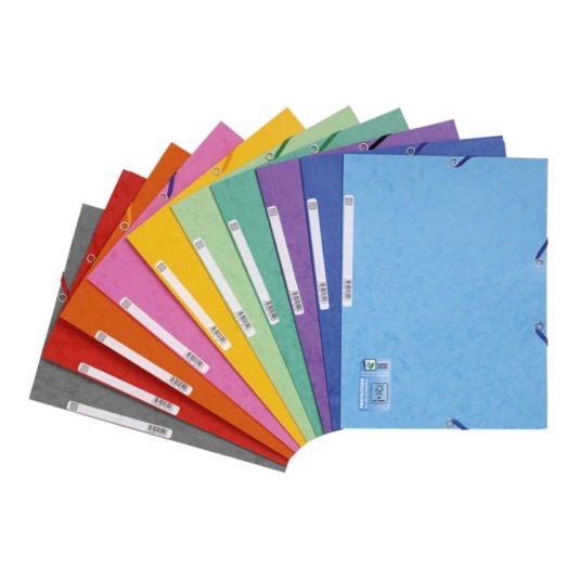 Carpeta con gomas Exacompta - 1 ud