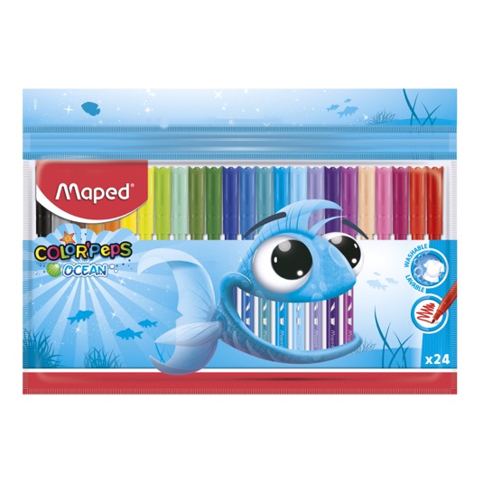 Rotuladores de colores 24 colores