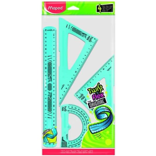 Kit 4 reglas Flexibles Maped - 1 ud