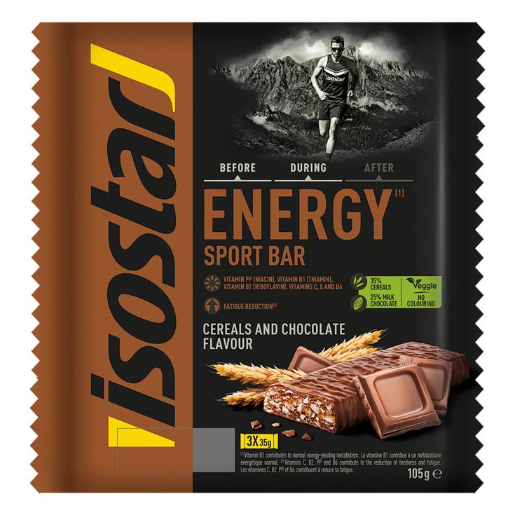 Barrita Chocolate Energy Sport 3 uds 105g