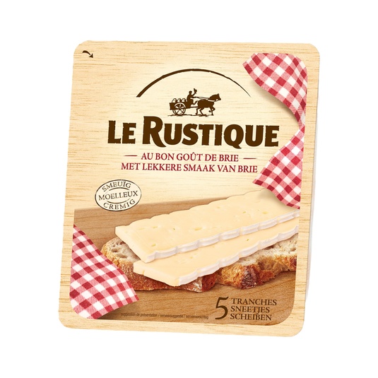 Queso Brie En Lonchas Le Rustique