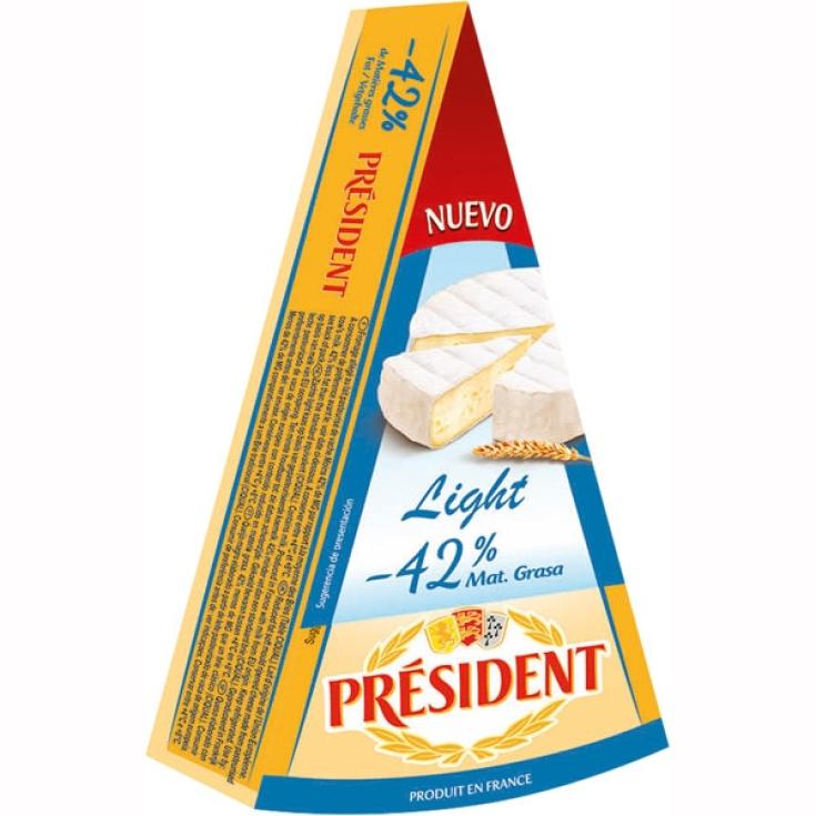 Queso brie light cuña 200g