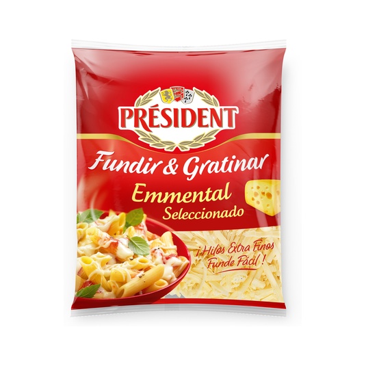 Queso rallado Emmental