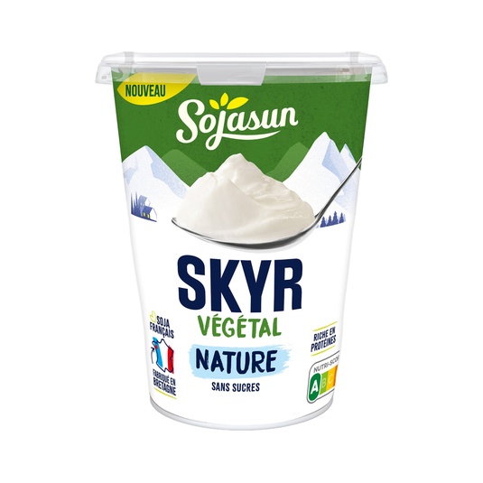 Skyr especialidad vegetal de soja natural sin azúcares