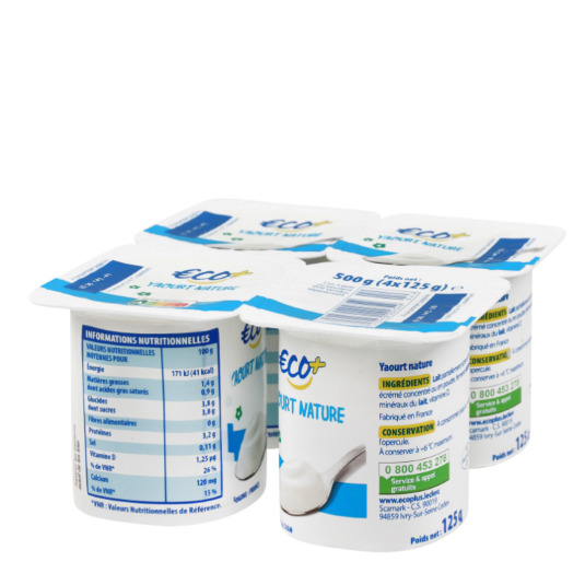Yogur Natural 4x125g