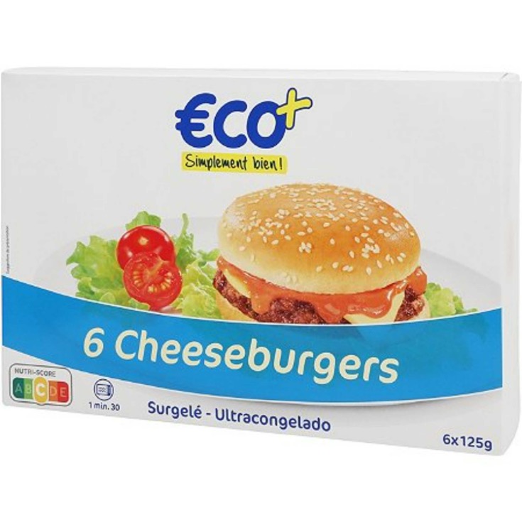 Burger meat con queso - 6 x 125g - RETIRADO