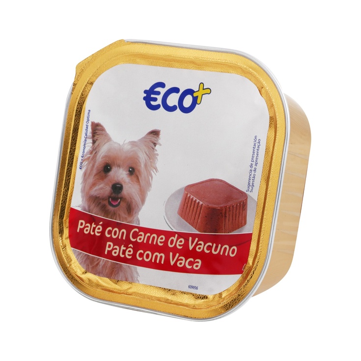 Paté de Buey para Perros - €CO+ - 300g