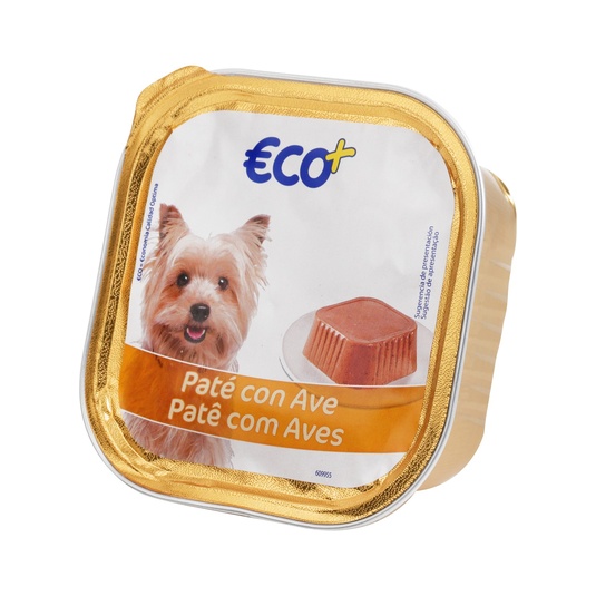 Paté de Ave para Perros - €CO+ - 300g