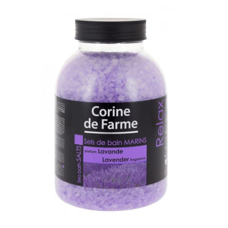 Sal de baño aroma lavanda Corine de Farme - 1,3kg