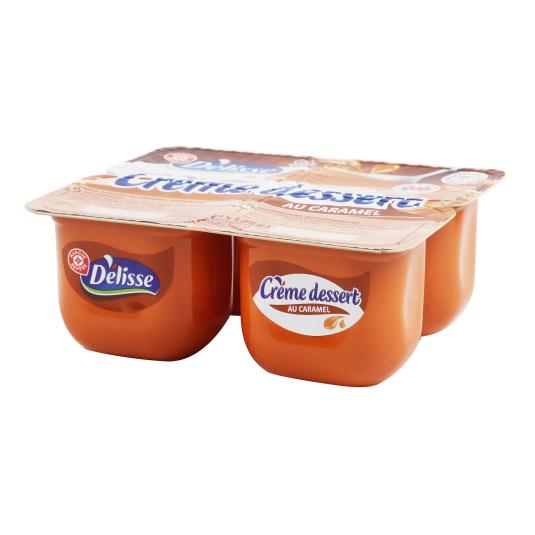 Crema de caramelo Délisse - 4x125g