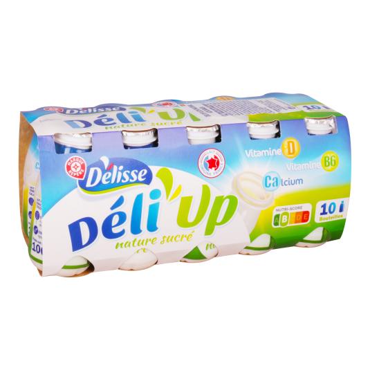 Yogur Líquido Deli Up Natural Azucarado 10x96g