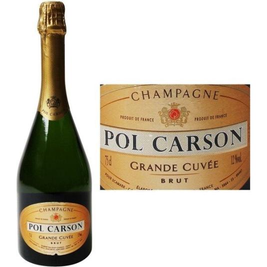 Champagne brut gran reserva 12º - Pol Carson - 75cl