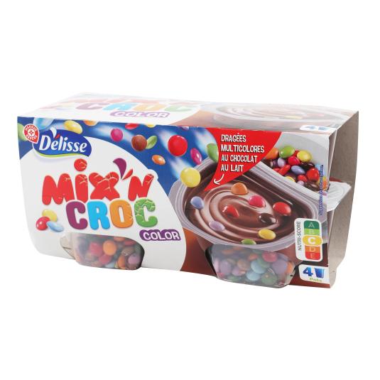 Mix'N'Croc Choco Colores Délisse - 4x120g