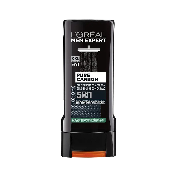 MEN EXPERT pure carbon gel de ducha 5 en 1