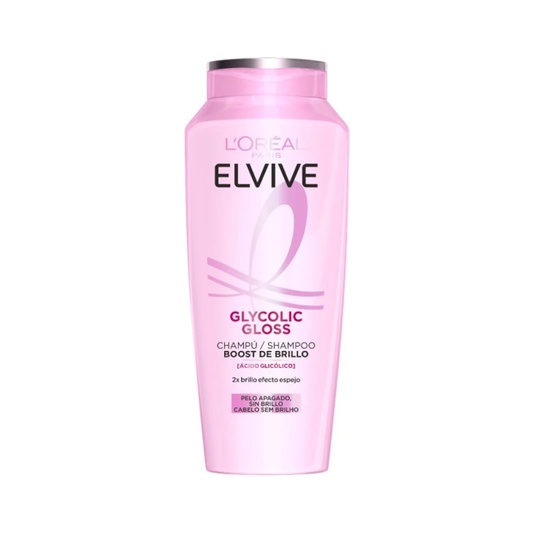 Champú brillo glicólico elvive 700 ml