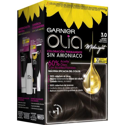 Tinte Castaño Oscuro Nº3.0 Olia - Garnier - 1 ud
