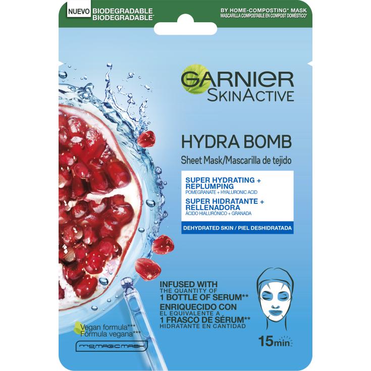 Mascarilla Hydra Bomb granada Garnier - 28g