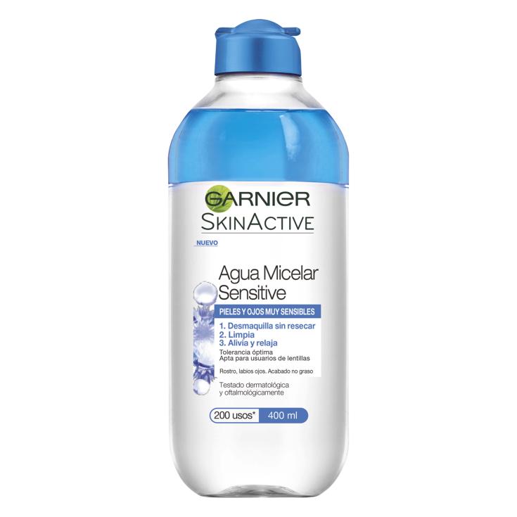 Agua Micelar Sensitive Skin Active Garnier - 400ml
