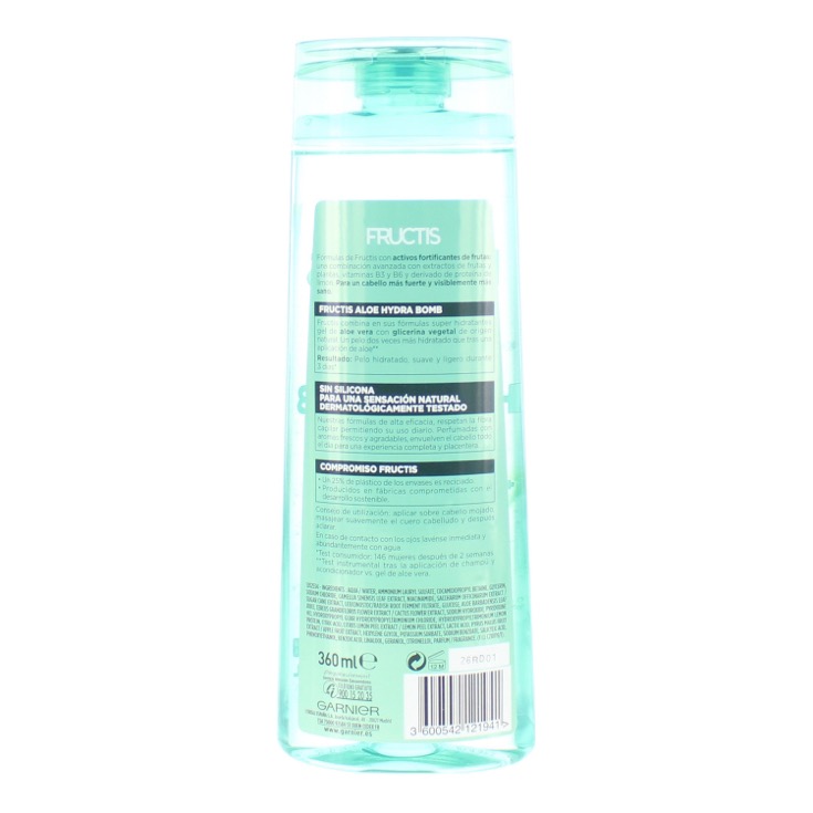 Champú aloe hydra bomb 360ml