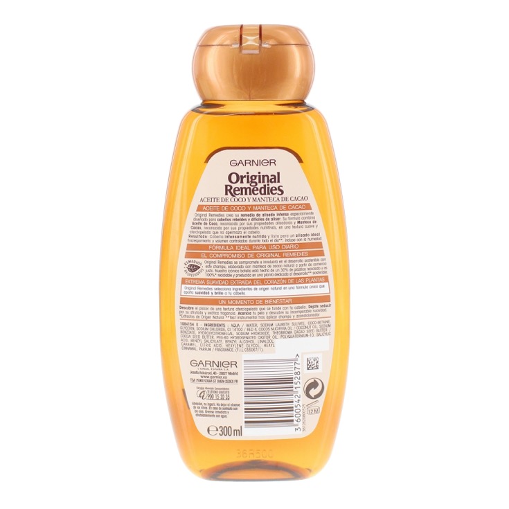 Champú coco & cacao 300ml