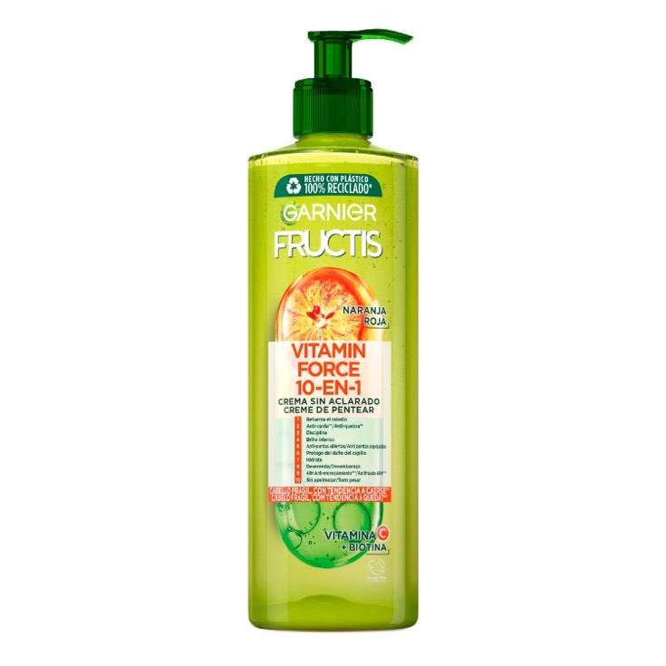 Crema sin aclarado Vitamin Fructis - 400ml