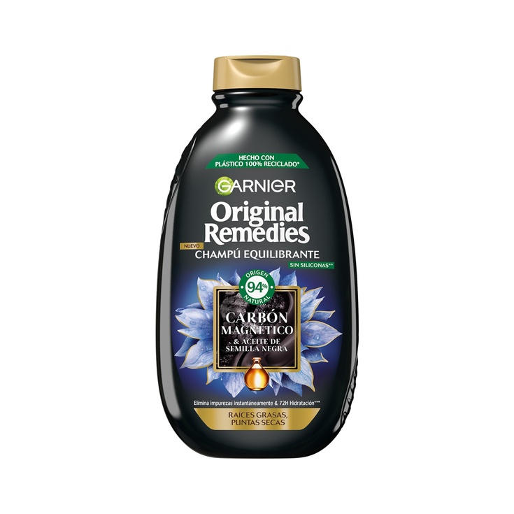 Champú equilibrante Carbón Magnético 600ml