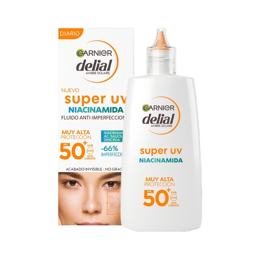 Crema Protectora Facial Delial Niacina Factor 50 Más 50 ml