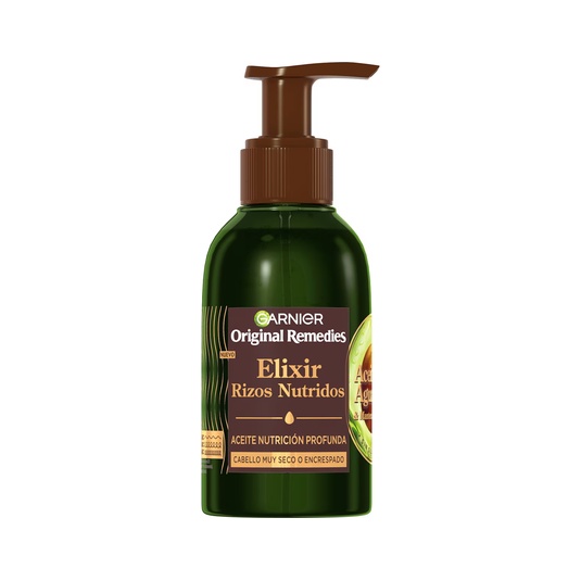 Aceite de nutrición profunda con aguacate Elixir 