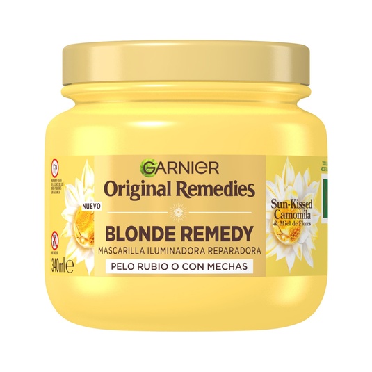 Mascarilla iluminadora reparadora Blonde Remedy Sun-Kissed