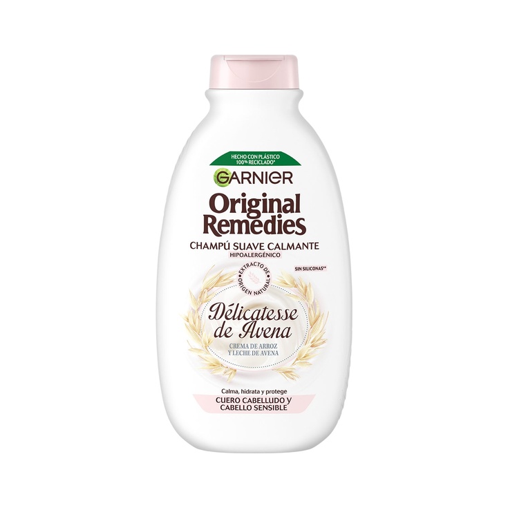 Champú suave calmante hipoalergénico Delicatesse de Avena
