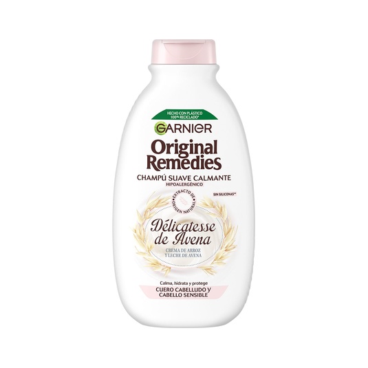 Champú suave calmante hipoalergénico Delicatesse de Avena