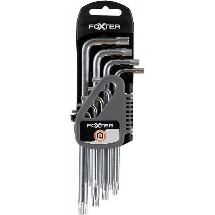 9 Llaves Torx