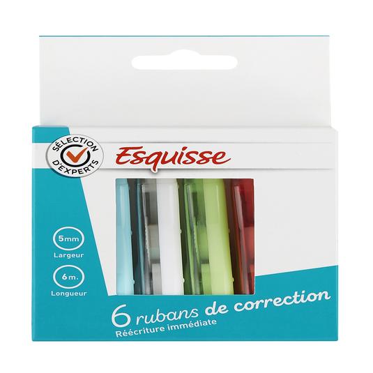 Pack de correctores en cinta 