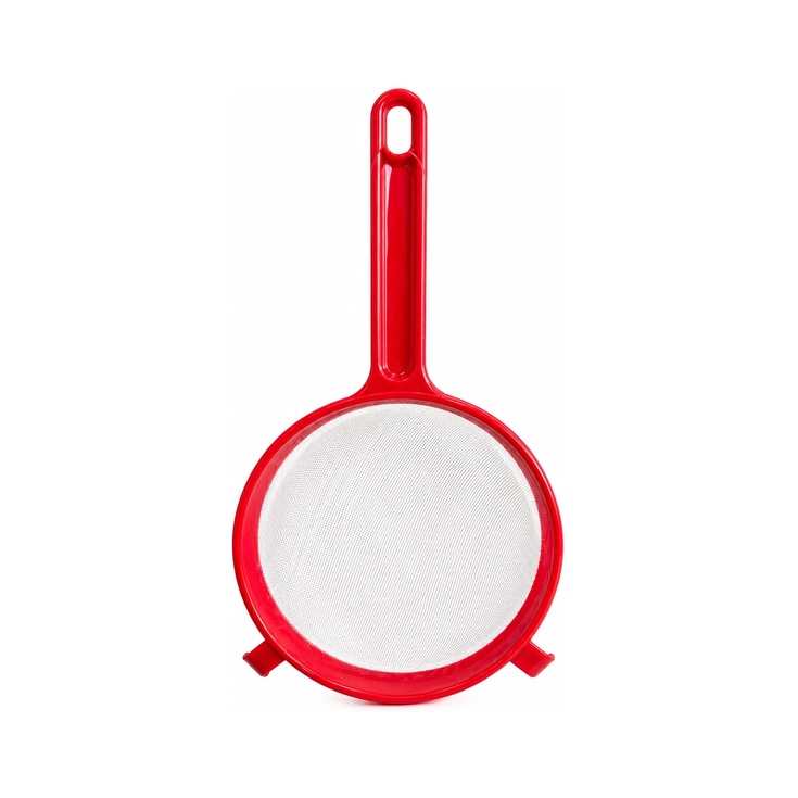 Colador de plástico rojo 18cm