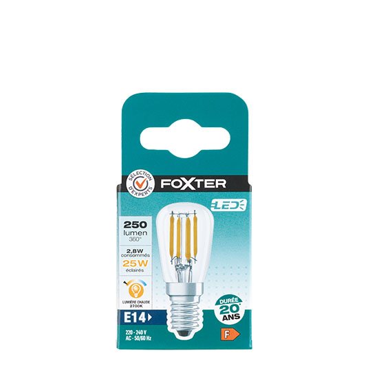 SE Bombilla LED mini tubo T26 2,8W 25 E14