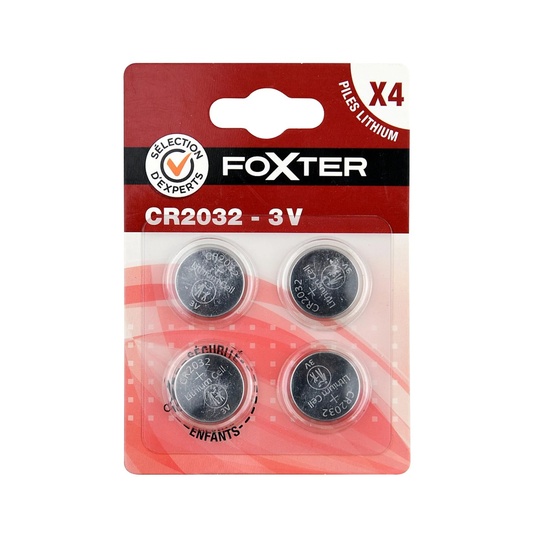 pilas CR2032 de 3V Selección Experta Foxter