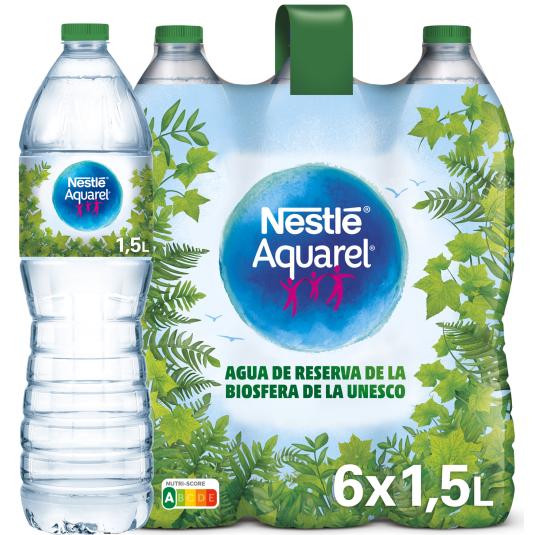 Agua mineral natural 6x1,5l