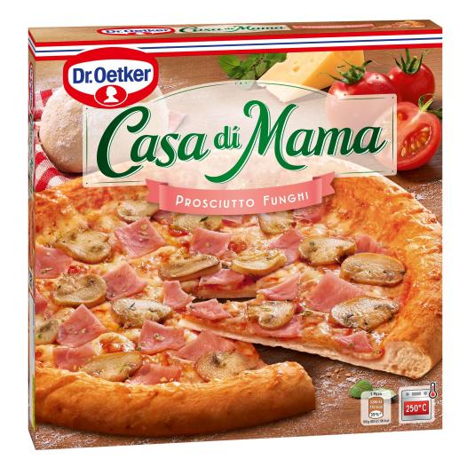 Pizza Casa Di Mama Jamón/Champ. 405g
