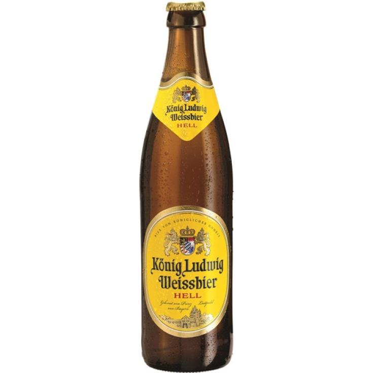 Cerveza de trigo Weissbier Hell - Konig Ludwig - 50cl Cerveza de trigo Weissbier Hell - Konig Ludwig - 50cl