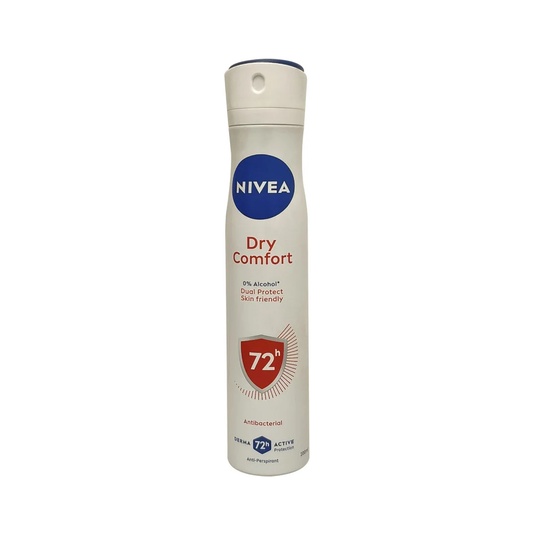 Nivea desodorante spray 200 ml. Dry comfort.