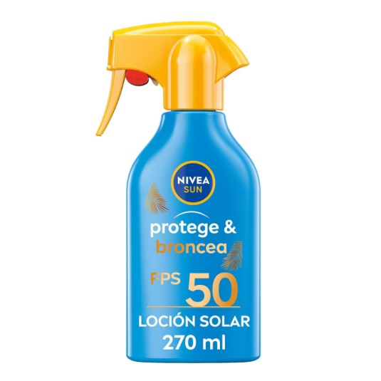 Leche solar activadora del bronceado SPF 50 spray
